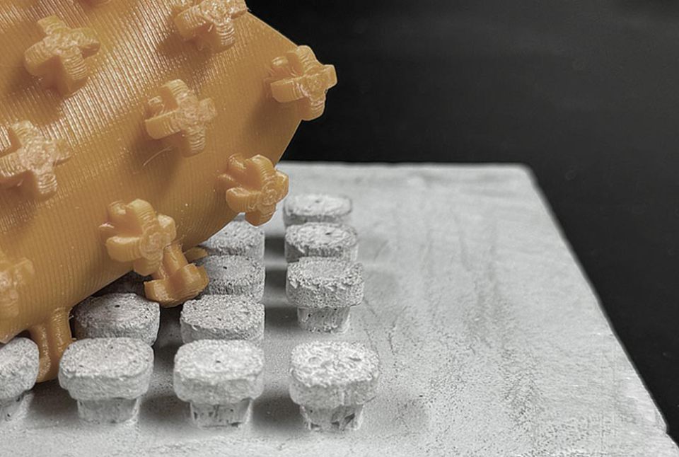 Bild zeigt Klettsystem